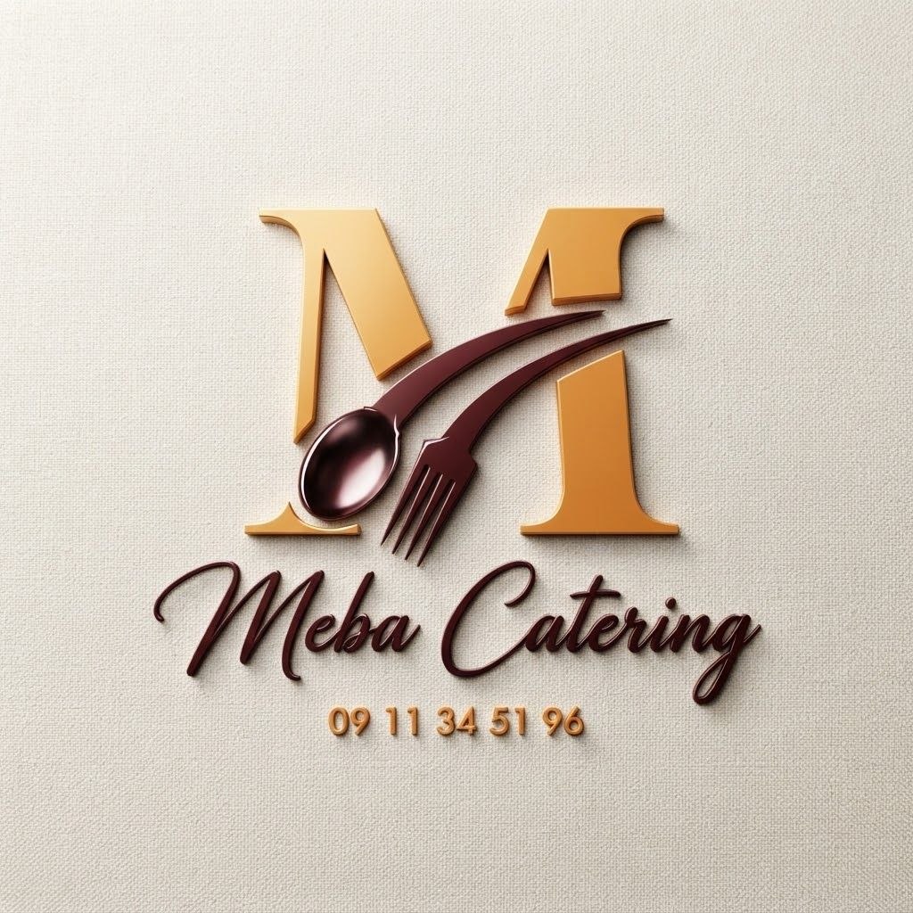Meba Catering and Burger logo — client of Glory Digital