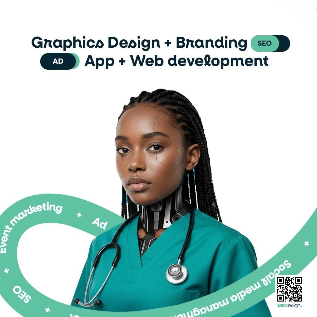 Creative graphic design portfolio by Glory Digital